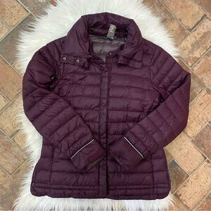 [Mountain Hardwear] Purple Packable Down Jacket - Size Small
